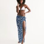 Navy Liberty Floral Swim Cover Up