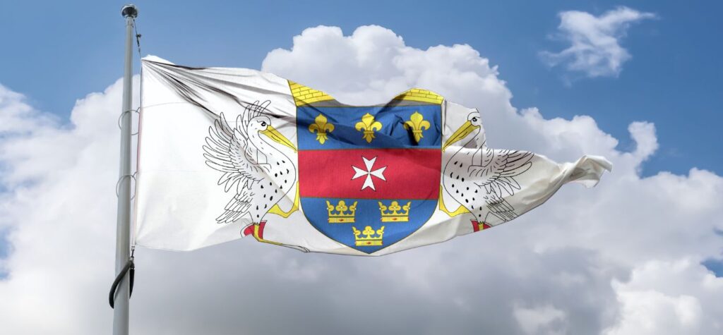 Saint Barthelemy flag