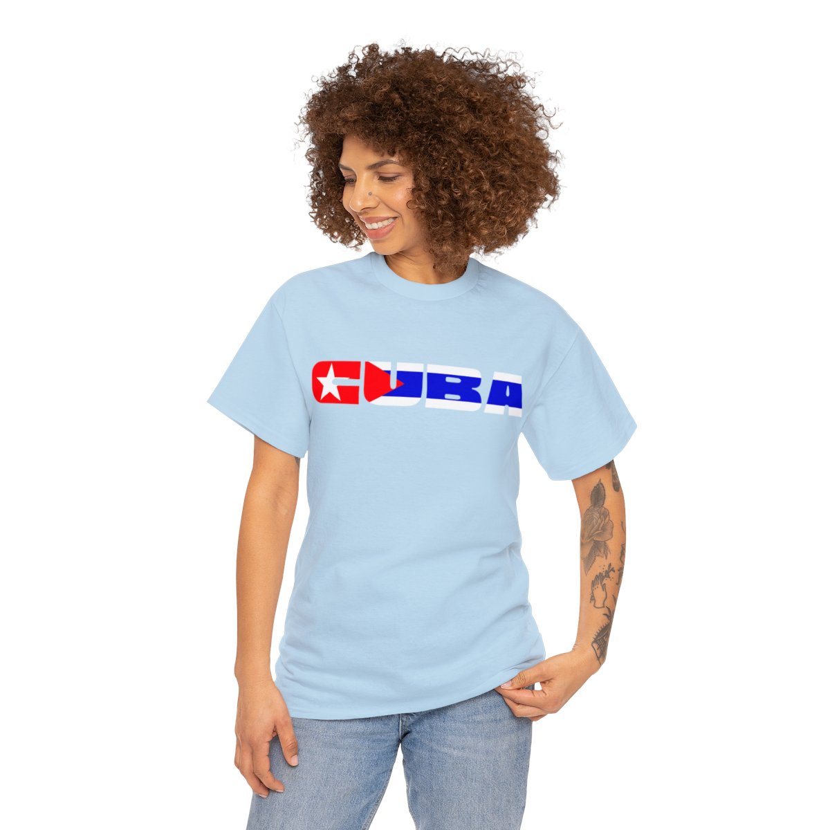 Cuba Name Flag Tee Cuba Name Flag Tee - Image 2