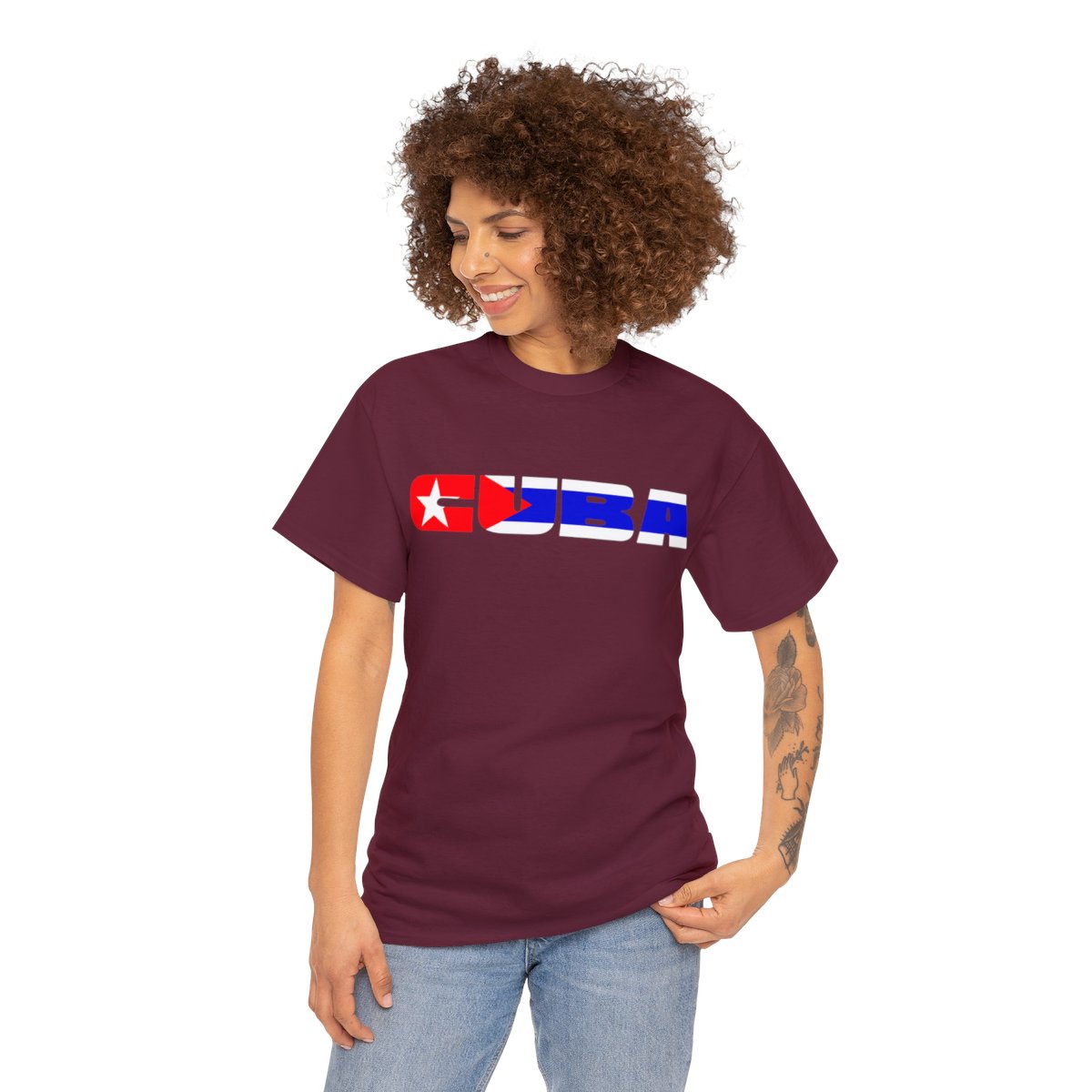 Cuba Name Flag Tee Cuba Name Flag Tee - Image 15