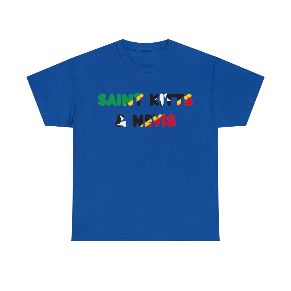 Saint Kitts and Nevis Name Flag Tee Saint Kitts and Nevis Name Flag Tee - Image 30