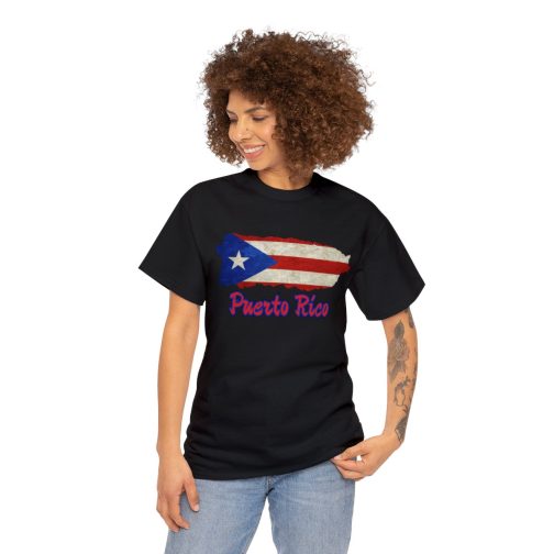 Puerto Rico Island Flag Tee - Image 5