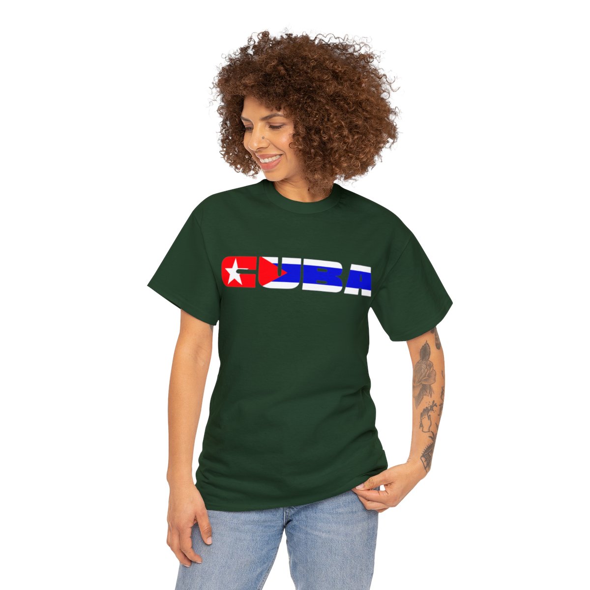Cuba Name Flag Tee Cuba Name Flag Tee - Image 21