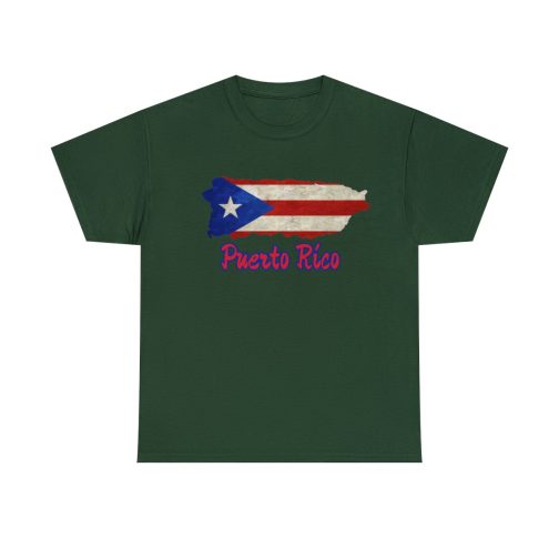 Puerto Rico Island Flag Tee - Image 21