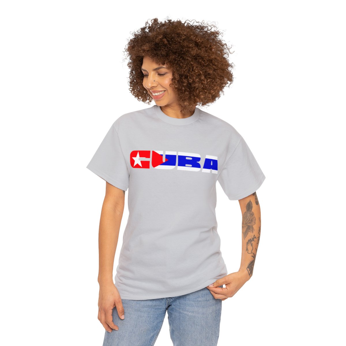 Cuba Name Flag Tee Cuba Name Flag Tee - Image 9