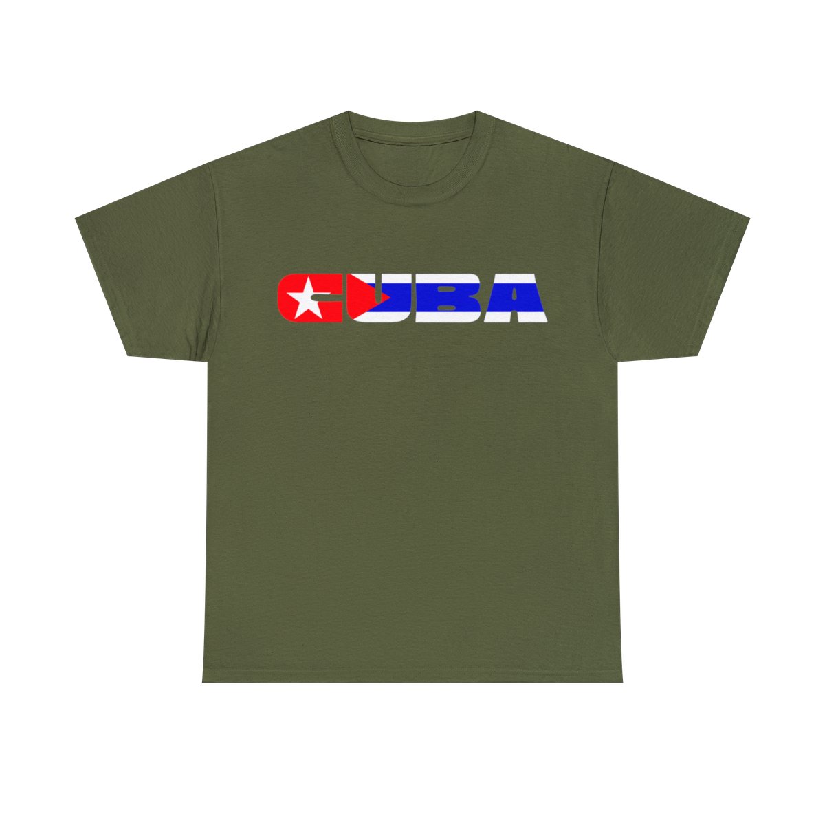 Cuba Name Flag Tee Cuba Name Flag Tee - Image 17