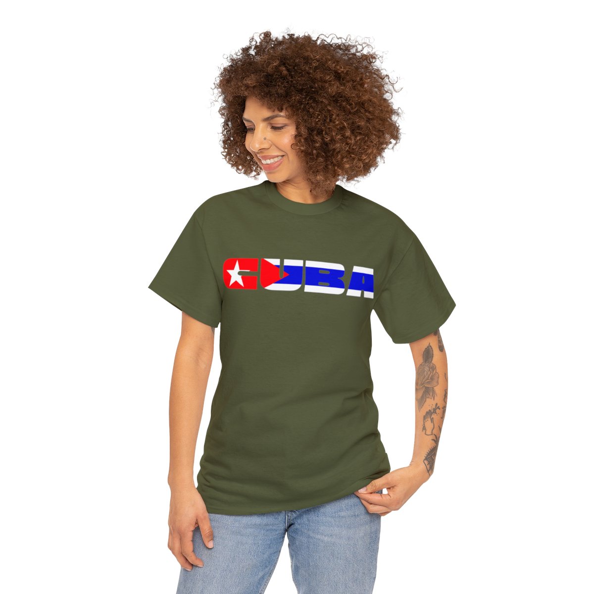 Cuba Name Flag Tee Cuba Name Flag Tee - Image 18