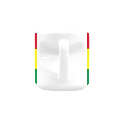 Rasta Flag Heart-shaped Mug (10.3 OZ) - Image 4
