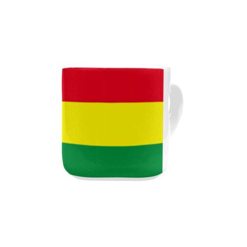 Rasta Flag Heart-shaped Mug (10.3 OZ) - Image 5