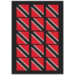 Trinidad and Tobago Flag Temporary Tattoo