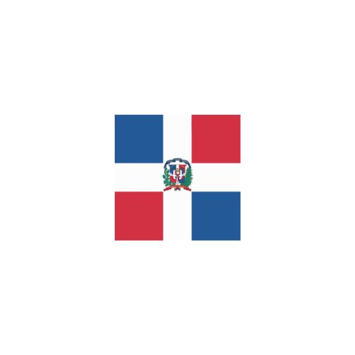 Dominican Republic Flag Temporary Tattoo