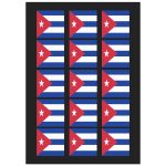 Cuba Flag Temporary Tattoo