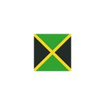 Jamaica Flag Temporary Tattoo