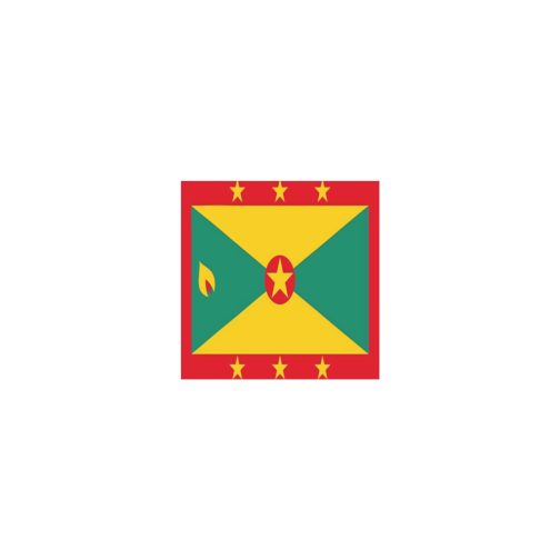 Grenada Flag Temporary Tattoo
