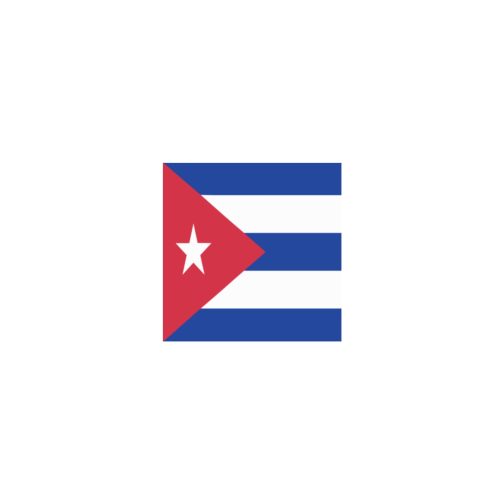 Cuba Flag Temporary Tattoo