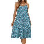 Let’s Float Suspender Sleeveless Dress