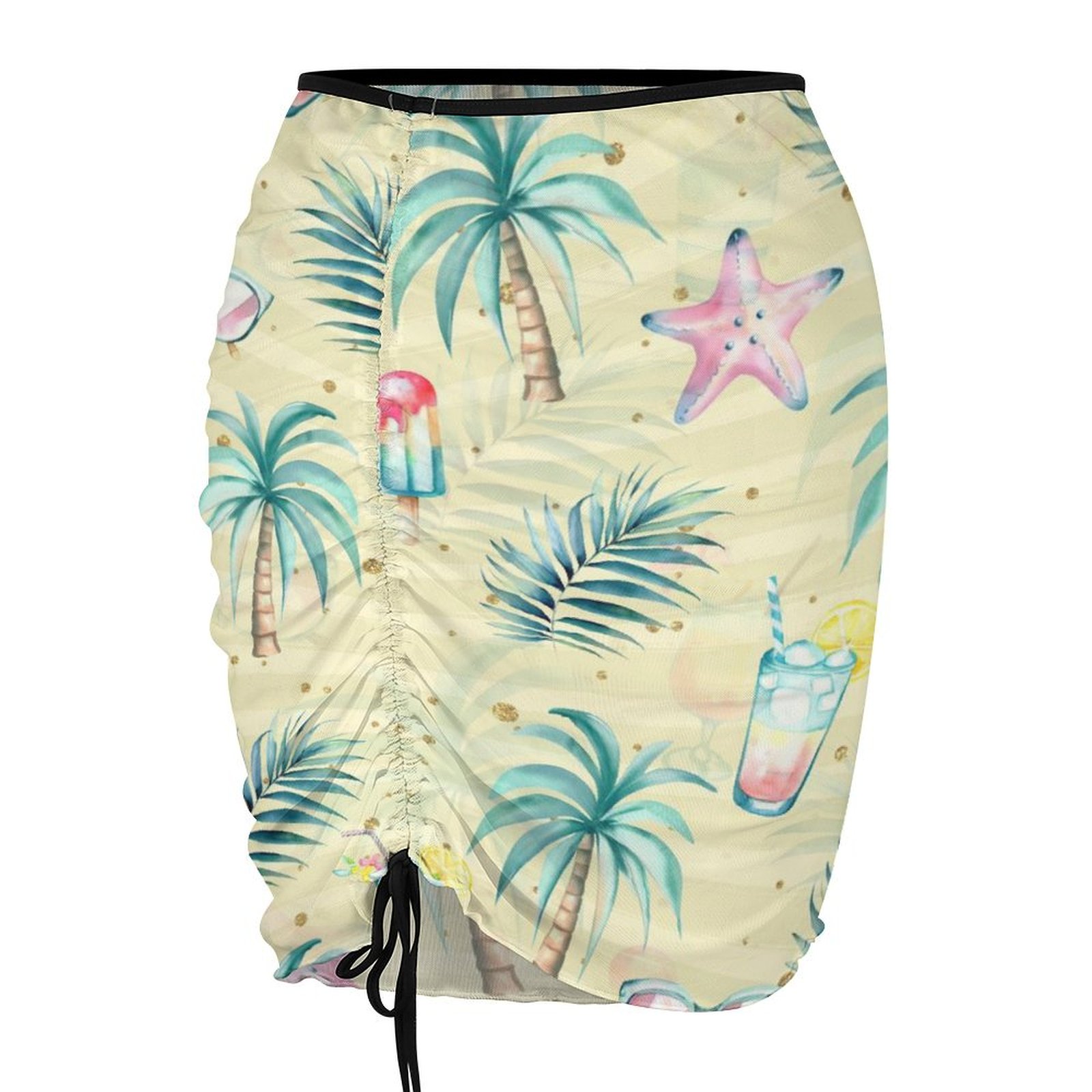 Colorful Palm Beach Skirt Colorful Palm Beach Skirt