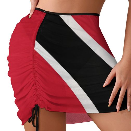 Trinidad and Tobago Flag Beach Skirt