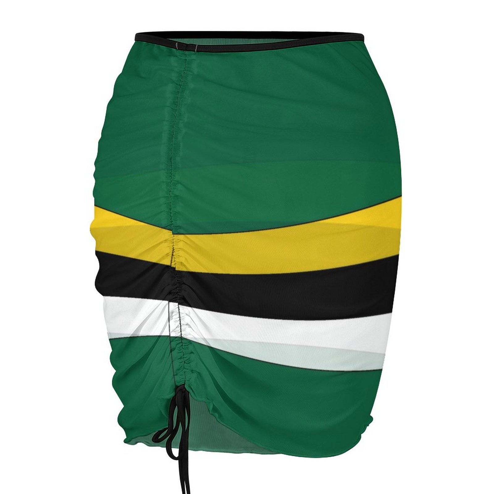 Dominica Flag Beach Skirt