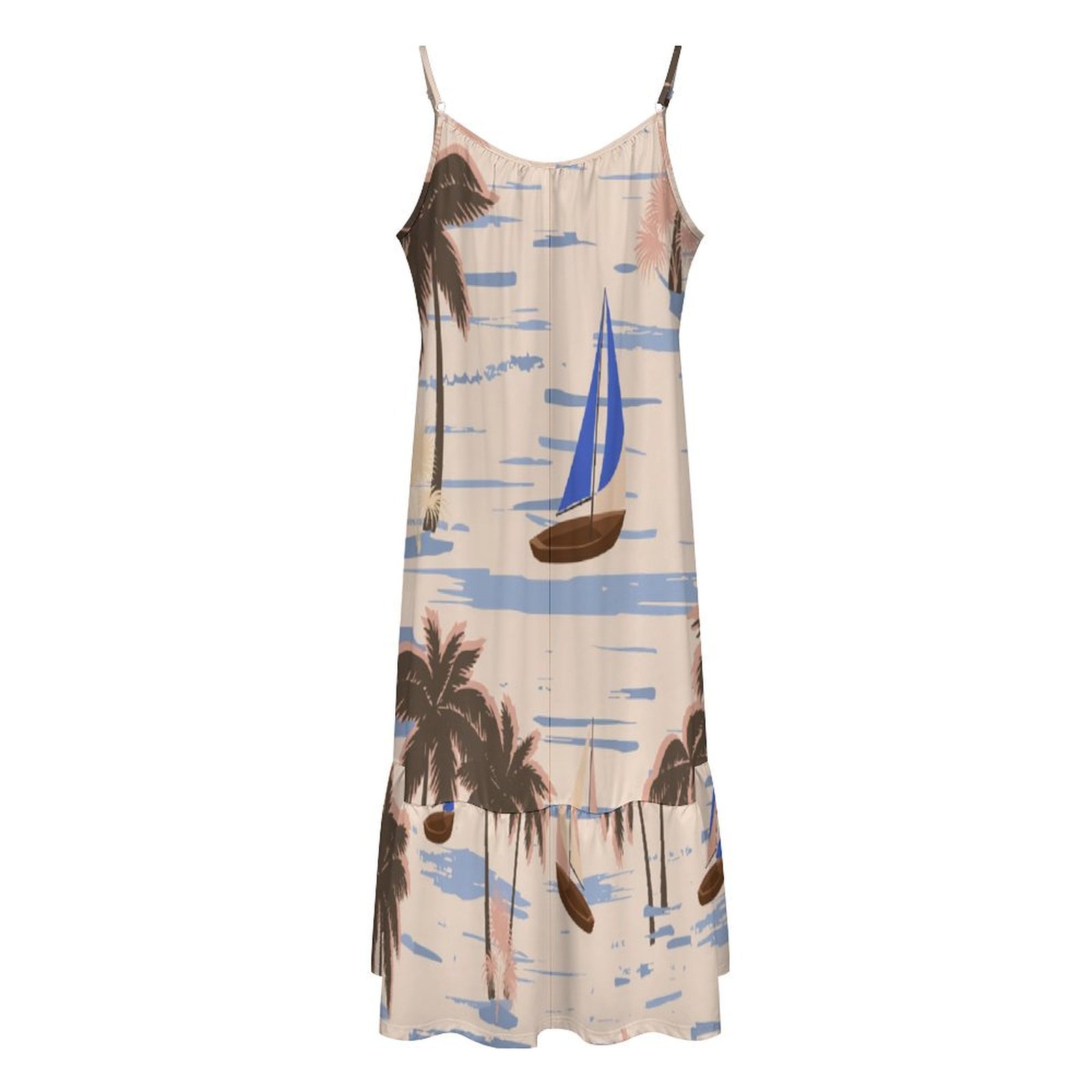 Let's Sail Suspender Sleeveless Dress Let’s Sail Suspender Sleeveless Dress